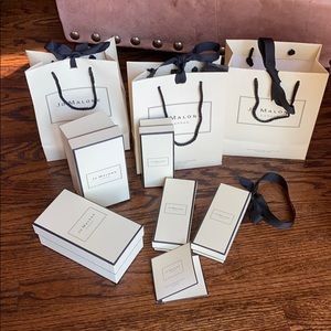 Jo Malone Assorted Bags and Boxes